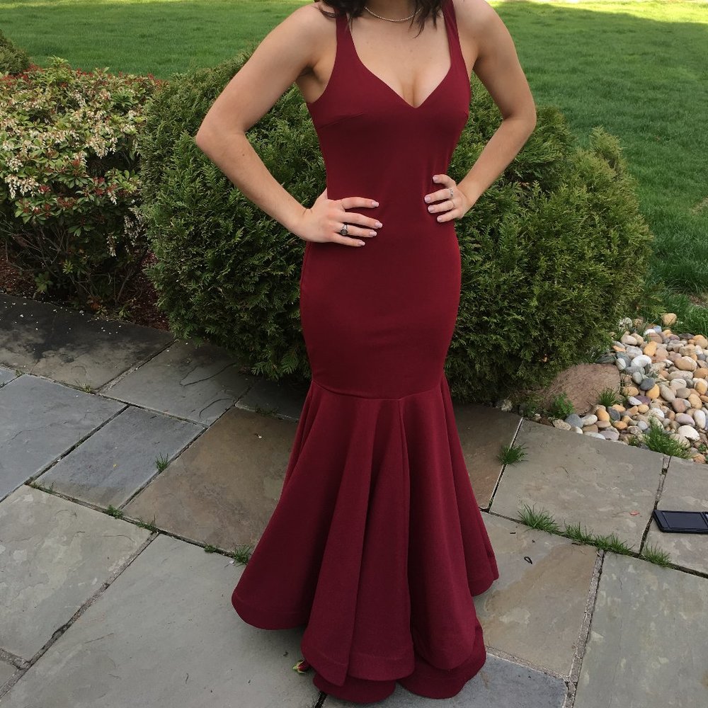 Red Windsor Prom Dress